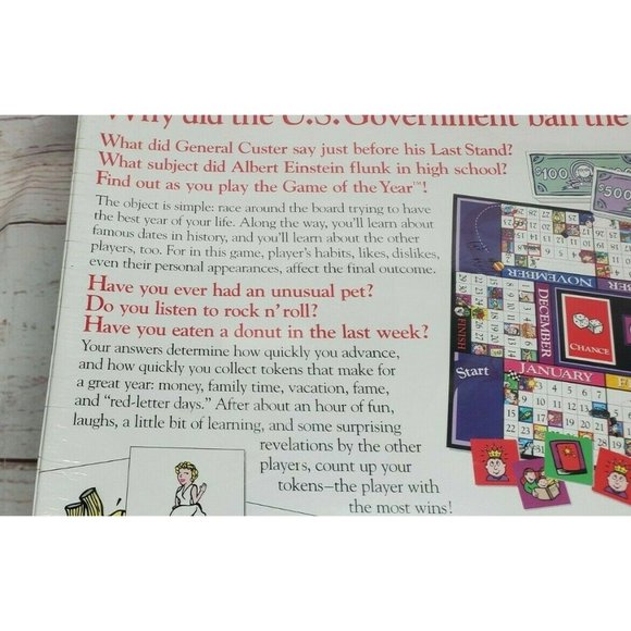 University Games 1997 Game of the Year Fun Family Board Game - NEW/ SEALED - Picture 9 of 9